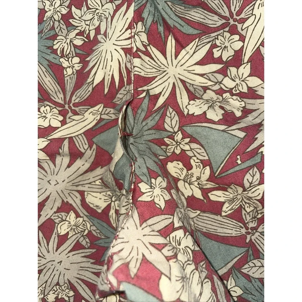 Banana Republic Safari‎ & Travel Clothing Co Vintage Floral Khaki Shorts Sz 28
